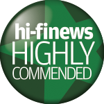 Hi-Fi News - Commended